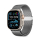 Pasek i akcesoria do zegarków TECH-PROTECT Milano do Apple Watch 44/45/46/49 mm Silver 5906302370658